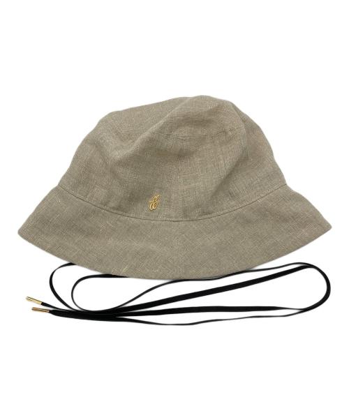 ENTWURFEIN（エントワフェイン）ENTWURFEIN (エントワフェイン) Yael hat ベージュの古着・服飾アイテム