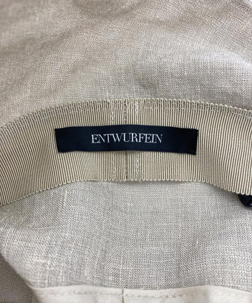 ENTWURFEIN（エントワフェイン）ENTWURFEIN (エントワフェイン) Yael hat ベージュの古着・服飾アイテム