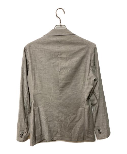 TAGLIATORE（タリアトーレ）TAGLIATORE (タリアトーレ) ウール＆レーヨン ストレッチ 2B ジャケット グレー サイズ:46の古着・服飾アイテム