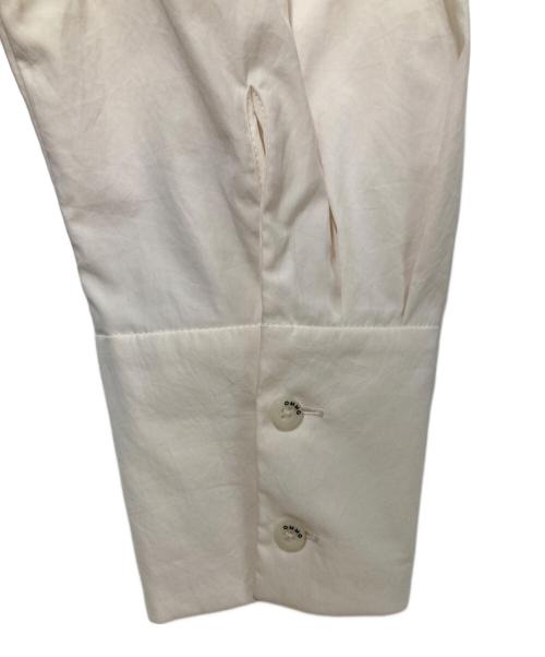 OMMO（オーエムエムオー）OMMO (オーエムエムオー) IRREGULAR PATTERN DOCKING SH グレー サイズ:SIZE Freeの古着・服飾アイテム