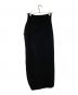 OMMO (オーエムエムオー) IRREGULAR TUCK COCOON SK ブラック サイズ:SIZE M (38)：7000円