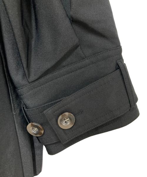 UN3D.（アンスリード）UN3D. (アンスリード) LAYERED POCKET TRENCH CT ブラック サイズ:SIZE Freeの古着・服飾アイテム