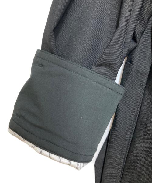 UN3D.（アンスリード）UN3D. (アンスリード) LAYERED POCKET TRENCH CT ブラック サイズ:SIZE Freeの古着・服飾アイテム
