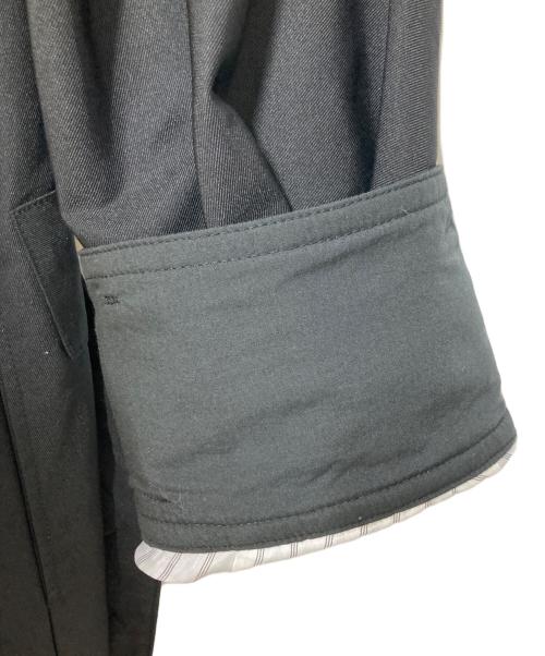 UN3D.（アンスリード）UN3D. (アンスリード) LAYERED POCKET TRENCH CT ブラック サイズ:SIZE Freeの古着・服飾アイテム
