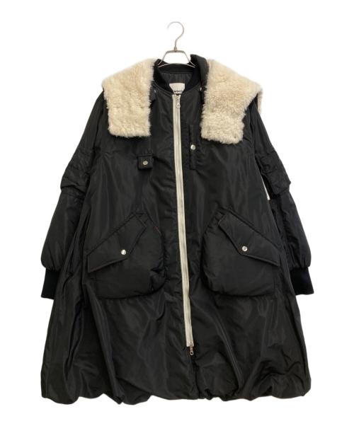 OMMO（オーエムエムオー）OMMO (オーエムエムオー) LONG MA-1 BALLOON CT ブラック サイズ:SIZE M (38)の古着・服飾アイテム