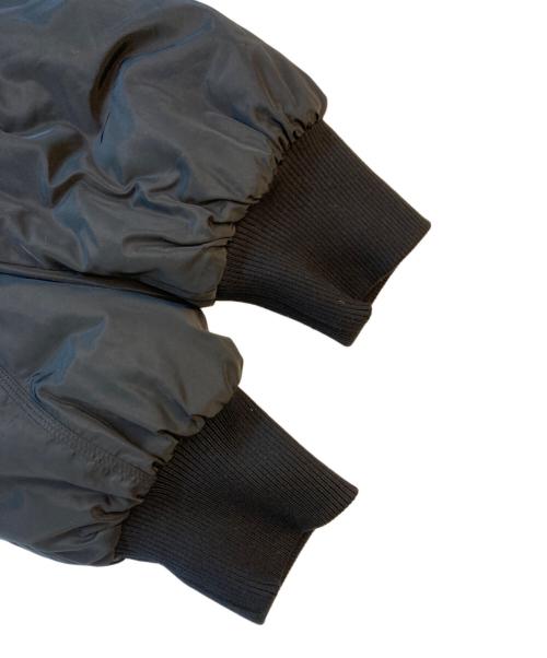 OMMO（オーエムエムオー）OMMO (オーエムエムオー) LONG MA-1 BALLOON CT ブラック サイズ:SIZE M (38)の古着・服飾アイテム