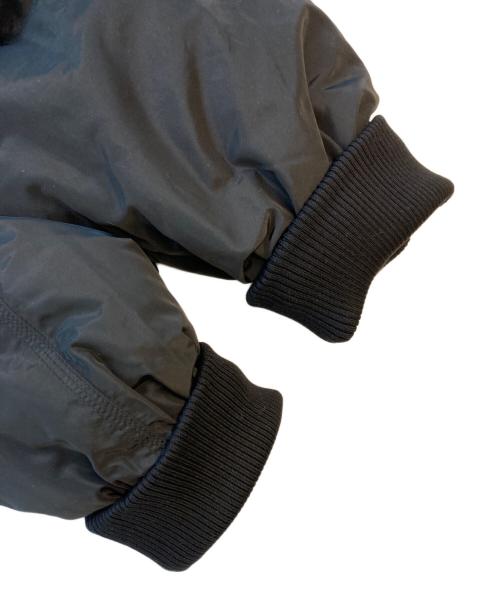 OMMO（オーエムエムオー）OMMO (オーエムエムオー) LONG MA-1 BALLOON CT ブラック サイズ:SIZE M (38)の古着・服飾アイテム