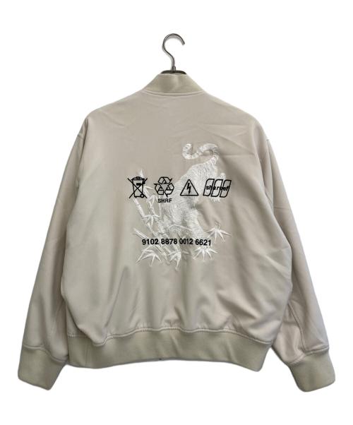 SHAREEF（シャリーフ）SHAREEF (シャリーフ) エンブロイダリー ブルゾン ホワイト サイズ:SIZE 1の古着・服飾アイテム