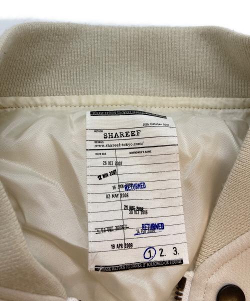 SHAREEF（シャリーフ）SHAREEF (シャリーフ) エンブロイダリー ブルゾン ホワイト サイズ:SIZE 1の古着・服飾アイテム