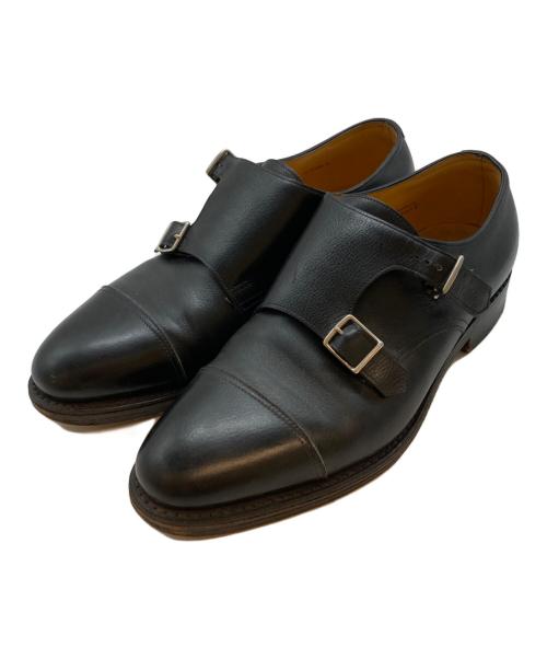 JOHN LOBB（ジョンロブ）JOHN LOBB (ジョンロブ) ダブルモンクストラップシューズ ブラック サイズ:SIZE 7EE last:9795の古着・服飾アイテム