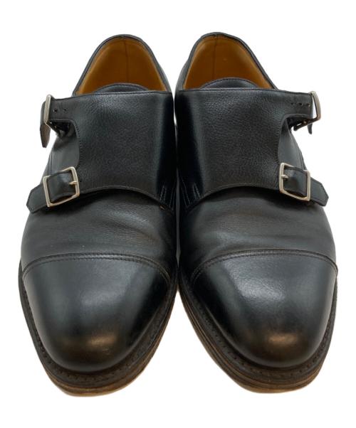 JOHN LOBB（ジョンロブ）JOHN LOBB (ジョンロブ) ダブルモンクストラップシューズ ブラック サイズ:SIZE 7EE last:9795の古着・服飾アイテム