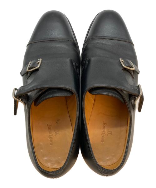 JOHN LOBB（ジョンロブ）JOHN LOBB (ジョンロブ) ダブルモンクストラップシューズ ブラック サイズ:SIZE 7EE last:9795の古着・服飾アイテム
