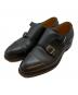 JOHN LOBB（ジョンロブ）の古着「ダブルモンクストラップシューズ」｜ブラック