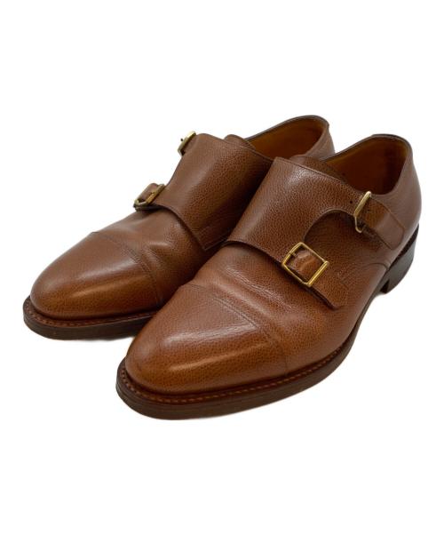 JOHN LOBB（ジョンロブ）JOHN LOBB (ジョンロブ) ダブルモンクストラップシューズ ブラウン サイズ:SIZE 7EE last:9795の古着・服飾アイテム