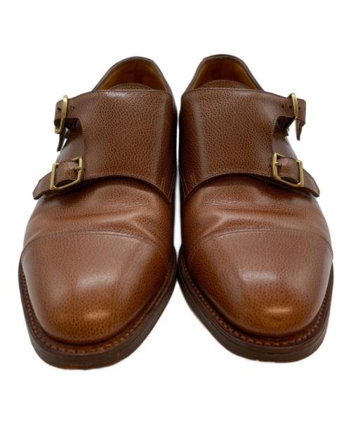 JOHN LOBB（ジョンロブ）JOHN LOBB (ジョンロブ) ダブルモンクストラップシューズ ブラウン サイズ:SIZE 7EE last:9795の古着・服飾アイテム