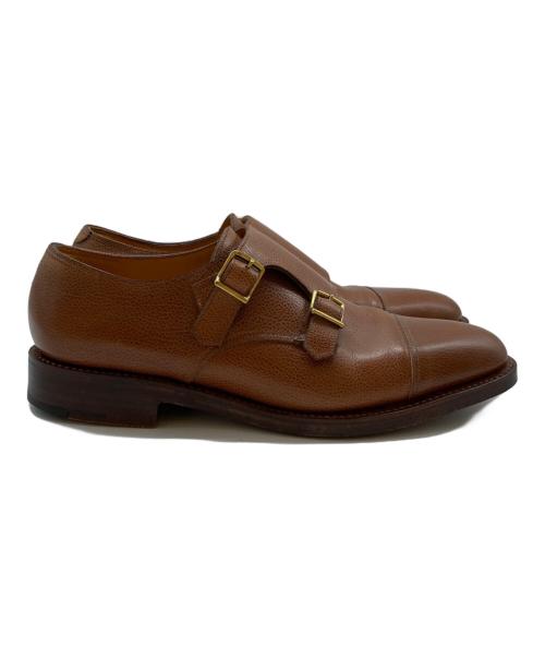 JOHN LOBB（ジョンロブ）JOHN LOBB (ジョンロブ) ダブルモンクストラップシューズ ブラウン サイズ:SIZE 7EE last:9795の古着・服飾アイテム