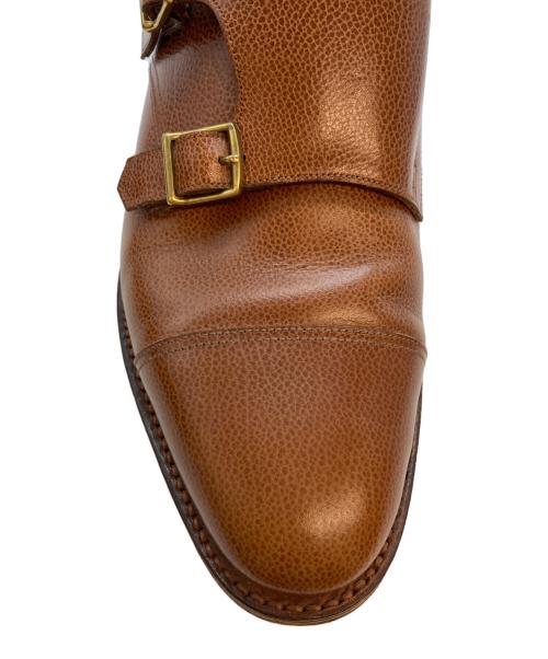 JOHN LOBB（ジョンロブ）JOHN LOBB (ジョンロブ) ダブルモンクストラップシューズ ブラウン サイズ:SIZE 7EE last:9795の古着・服飾アイテム
