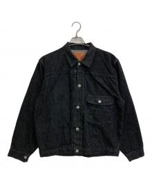 FULLCOUNT（フルカウント）の古着「Type 1 Black Denim Jacket (Super Smooth)」｜ブラック