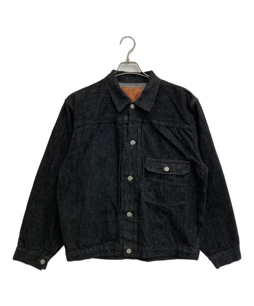 FULLCOUNT（フルカウント）FULLCOUNT (フルカウント) Type 1 Black Denim Jacket (Super Smooth) ブラック サイズ:SIZE 42の古着・服飾アイテム