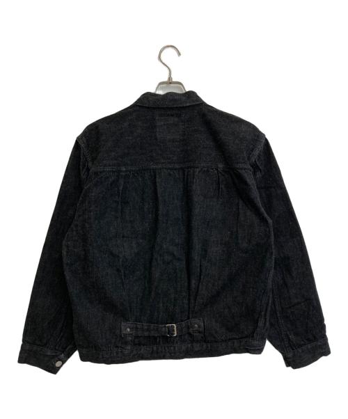 FULLCOUNT（フルカウント）FULLCOUNT (フルカウント) Type 1 Black Denim Jacket (Super Smooth) ブラック サイズ:SIZE 42の古着・服飾アイテム