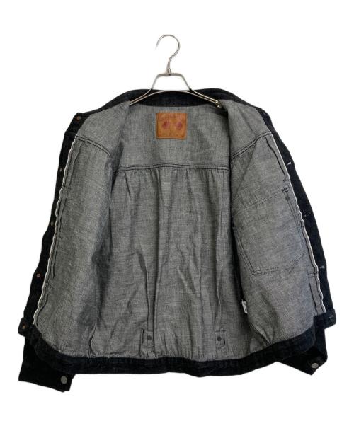 FULLCOUNT（フルカウント）FULLCOUNT (フルカウント) Type 1 Black Denim Jacket (Super Smooth) ブラック サイズ:SIZE 42の古着・服飾アイテム