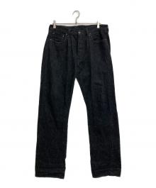 FULLCOUNT（フルカウント）の古着「Straight Black Selvedge Denim(Super Smooth)」｜ブラック