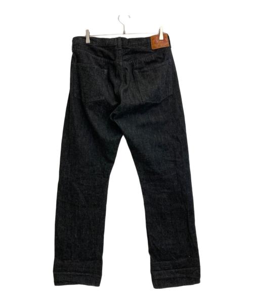 FULLCOUNT（フルカウント）FULLCOUNT (フルカウント) Straight Black Selvedge Denim(Super Smooth) ブラック サイズ:SIZE 34の古着・服飾アイテム