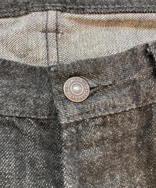 FULLCOUNT（フルカウント）FULLCOUNT (フルカウント) Straight Black Selvedge Denim(Super Smooth) ブラック サイズ:SIZE 34の古着・服飾アイテム