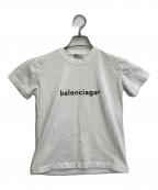 BALENCIAGAバレンシアガ）の古着「S/SロゴTシャツ」｜ホワイト