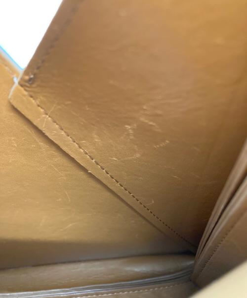 MM6 Maison Margiela（エムエムシックスメゾンマルジェラ）MM6 Maison Margiela (エムエムシックスメゾンマルジェラ) レザースモールジャパニーズバッグ ブラウンの古着・服飾アイテム