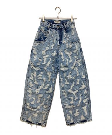 中古・古着通販】AMERI (アメリ) MEDI MAX DAMAGE DENIM ブルー サイズ
