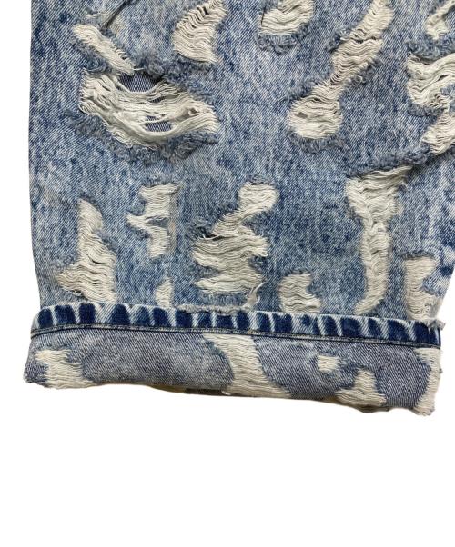 Ameri（アメリ）AMERI (アメリ) MEDI MAX DAMAGE DENIM ブルー サイズ:SIZE 24 未使用品の古着・服飾アイテム