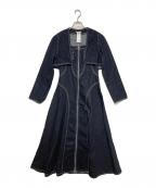 Ameriアメリ）の古着「BOLERO SET DENIM DRESS」｜インディゴ