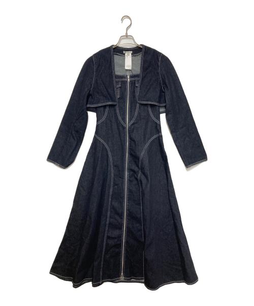 Ameri（アメリ）AMERI (アメリ) BOLERO SET DENIM DRESS インディゴ サイズ:SIZE S 未使用品の古着・服飾アイテム