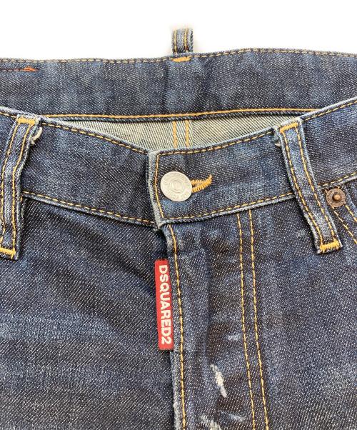 DSQUARED2（ディースクエアード）DSQUARED2 (ディースクエアード) skater jeans インディゴ サイズ:SIZE 46の古着・服飾アイテム