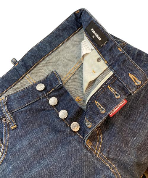 DSQUARED2（ディースクエアード）DSQUARED2 (ディースクエアード) skater jeans インディゴ サイズ:SIZE 46の古着・服飾アイテム