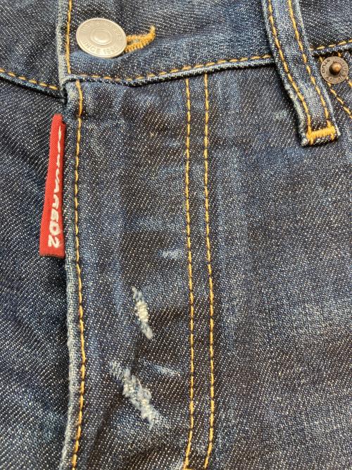 DSQUARED2（ディースクエアード）DSQUARED2 (ディースクエアード) skater jeans インディゴ サイズ:SIZE 46の古着・服飾アイテム