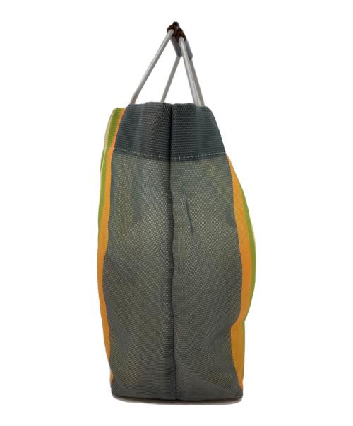 MARNI（マルニ）MARNI (マルニ) MARKET STRIPE BAG イエロー×グレーの古着・服飾アイテム