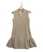 FOXEYフォクシー）の古着「ノースリーブワンピース」｜ベージュ