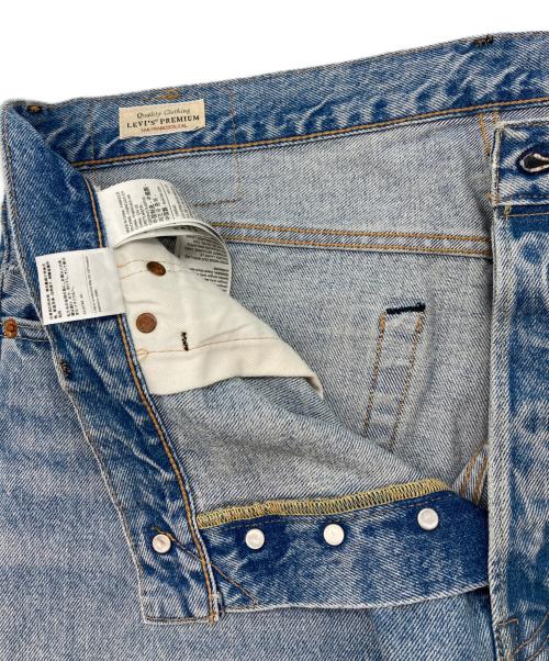 LEVI'S PReMIUM（リーバイス プレミアム）LEVI'S PReMIUM (リーバイス プレミアム) パッチワーク501デニムパンツ ブルー サイズ:SIZE 36の古着・服飾アイテム