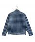 POLO COUNTRY (ポロカントリー) パラカチェックシャツジャケット インディゴ×ホワイト サイズ:SIZE M：8000円