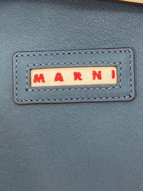 MARNI（マルニ）MARNI (マルニ) 24AW REVERSE BAG ブルー×ブラックの古着・服飾アイテム