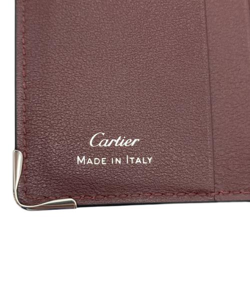 Cartier（カルティエ）Cartier (カルティエ) MUST DE CARTIER レザーカードケース ブラックの古着・服飾アイテム