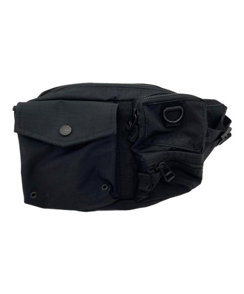 PORTER（ポーター）PORTER (ポーター) WAIST BAG ブラックの古着・服飾アイテム