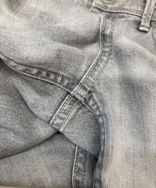 YANUK（ヤヌーク）YANUK (ヤヌーク) LILTH ワイドストレートデニムパンツ グレー サイズ:SIZE W23の古着・服飾アイテム