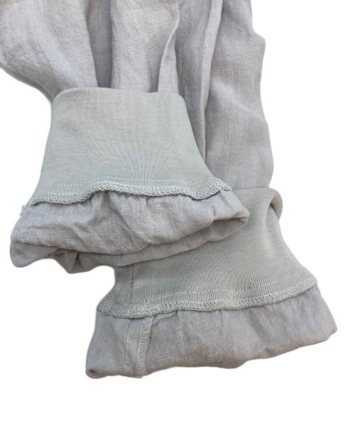 BRU NA BOINNE（ブルーナボイン）BRU NA BOINNE (ブルーナボイン) リネンロンT グレー サイズ:SIZE Lの古着・服飾アイテム