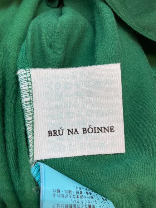 BRU NA BOINNE（ブルーナボイン）BRU NA BOINNE (ブルーナボイン) ファントムT グリーン サイズ:SIZE Lの古着・服飾アイテム