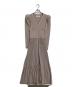 Her lip to（ハーリップトゥ）の古着「Suite Room Knit Long Dress」｜ライトピンク