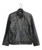 Schottショット）の古着「DOUBLE BREAST RIDERS」｜ブラック