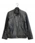 Schott（ショット）の古着「DOUBLE BREAST RIDERS」｜ブラック